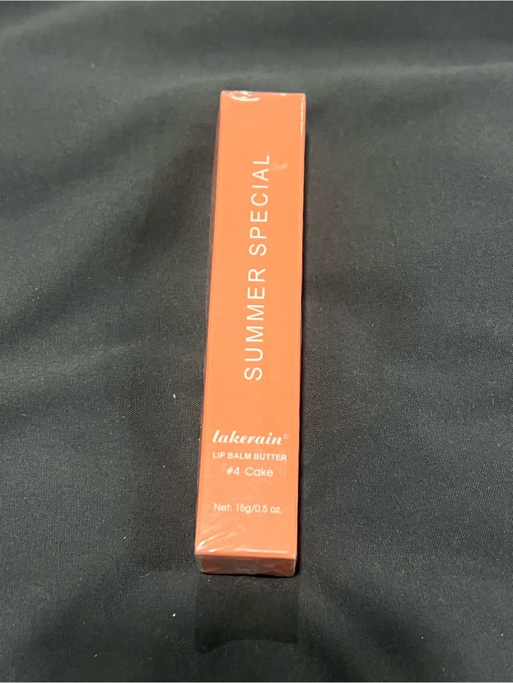 Lakerain Summer Special Lip Balm Butter #4 Cake - Coral Orange